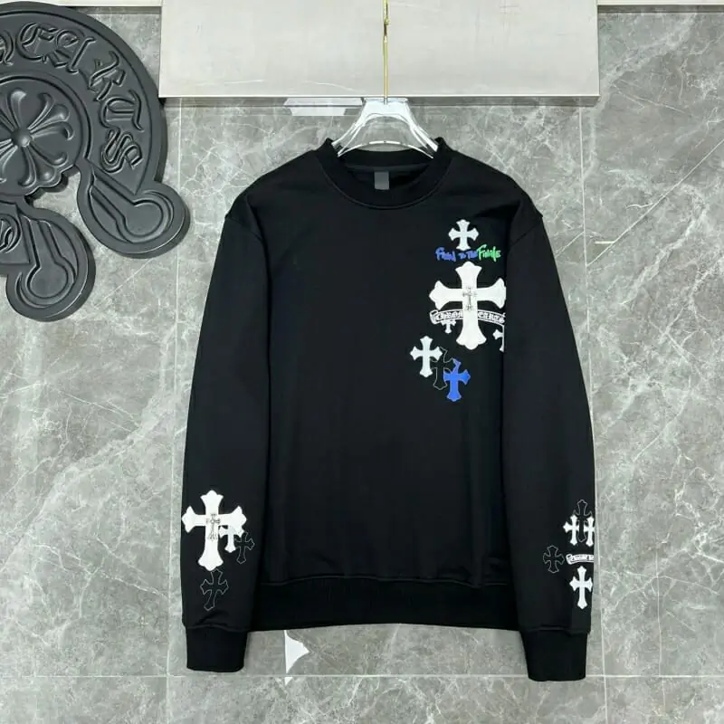 chrome hearts sweatshirt manches longues pour unisexe s_1242aaa